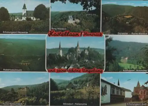 Kastellaun - mit Umgebung, u.s. Mörsdorf, Fettsmühle - ca. 1985