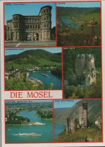 Mosel - u.a. Trier mit Porta Nigra - ca. 1990