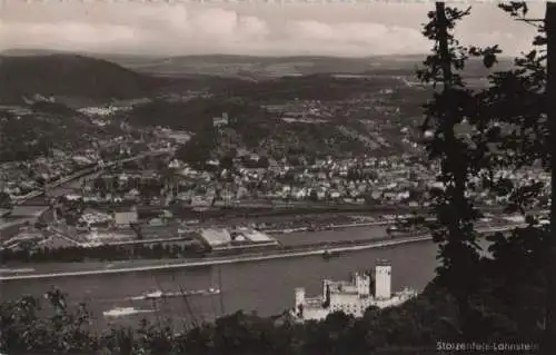 Lahnstein - mit Stolzenfels - ca. 1960