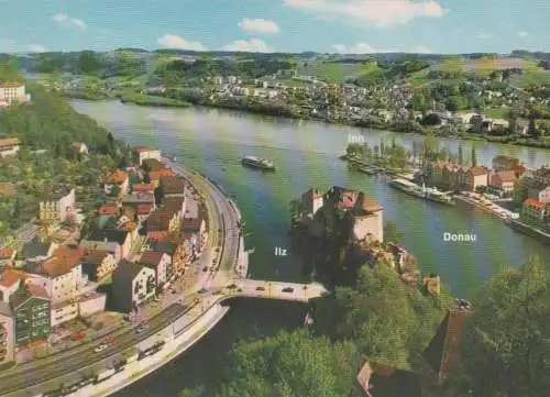 Passau - Zusammenfluss - 1989