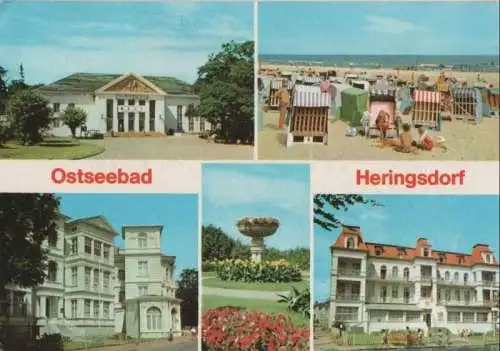 Heringsdorf - u.a. Kulturhaus - 1980