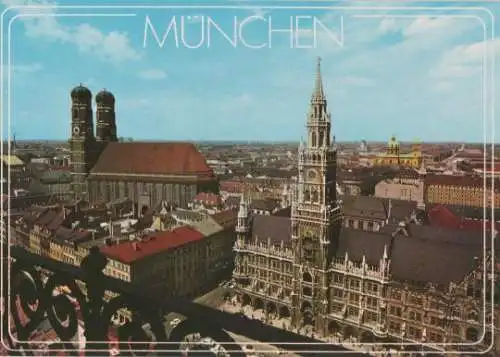 München - Blick vom Alten Peter - ca. 1985