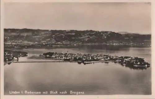 Lindau - mit Blick nach Bregenz - ca. 1955