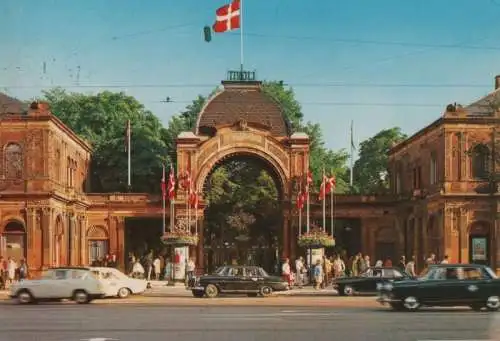 Dänemark - Dänemark - Kopenhagen - Tivoli, Haupteingang - 1979