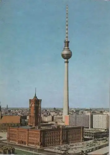 Berlin-Mitte, Fernsehturm - 1971