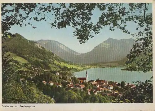 Schliersee - mit Brecherspitze - ca. 1965