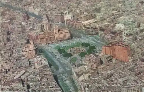 Spanien - Spanien - Barcelona - Plaza de Cataluna - ca. 1965