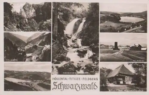 Höllental - Titisee - Feldberg - ca. 1955