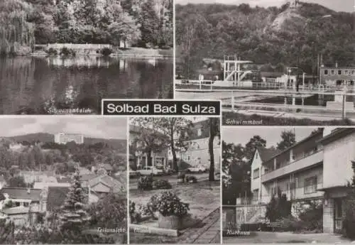 Bad Sulza - u.a. Schwanenteich - 1986