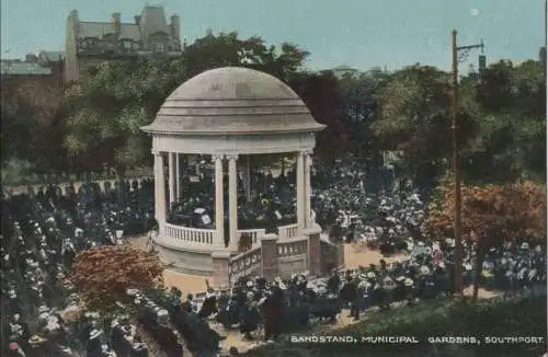 Großbritannien - Southport - Großbritannien - Gardens (Gardens, Bandstand