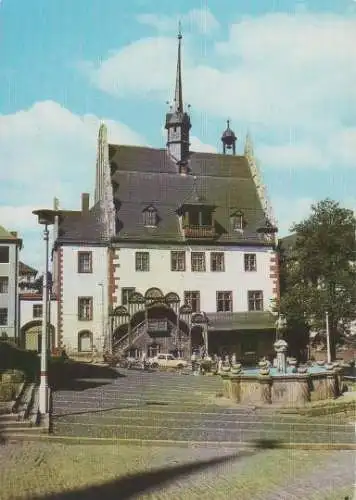 Pößneck - Rathaus - ca. 1985