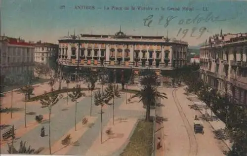 Frankreich - Frankreich - Antibes - La Place de la Victoire - 1929