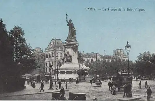 Frankreich - Paris - Frankreich - Statue de la Republique