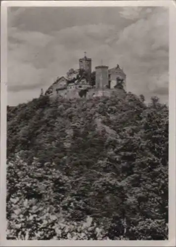 Eisenach - Wartburg von Südwesten - 1957