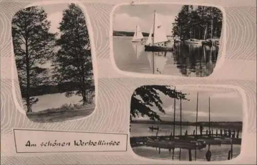 Werbellinsee - 3 Teilbilder - 1964