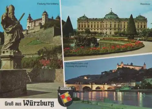 Würzburg u.a. Residenz - ca. 1985