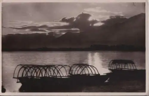 Schweiz - Schweiz - Locarno - Abendstimmung am Lago Maggiore - 1933