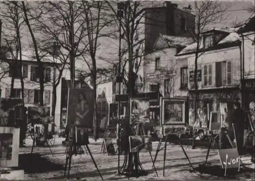 Frankreich - Frankreich - Paris - Place du Tertre - 1966