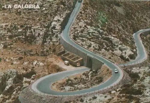 Spanien - Spanien - La Calobra - Carretera - ca. 1980