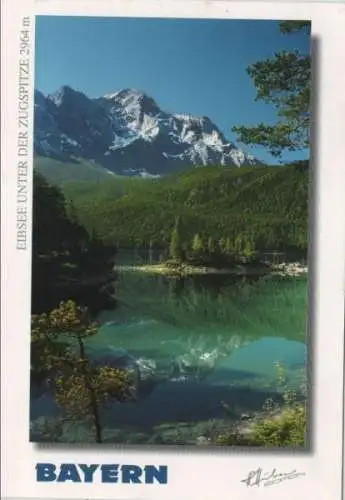 Eibsee - mit Zugspitze