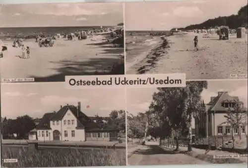 Ückeritz - u.a. Blick auf den Strand - 1971