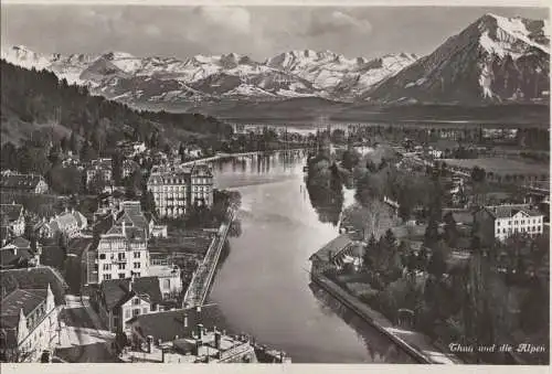 Schweiz - Thun - Schweiz - mit Alpen