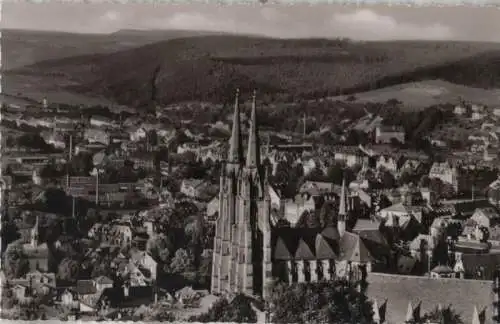 Marburg - Blick vom Schloß - 1962