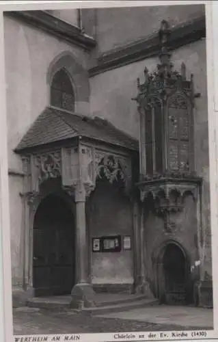 Wertheim - Chörlein an der Ev. Kirche - ca. 1960