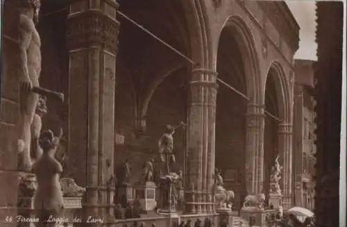 Italien - Italien - Florenz - Firenze - Loggia dei Lanri - 1959