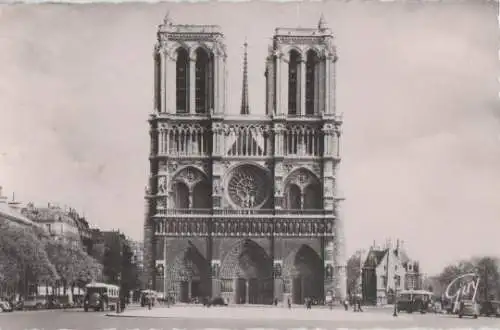 Frankreich - Frankreich - Paris - Notre Dame - 1956