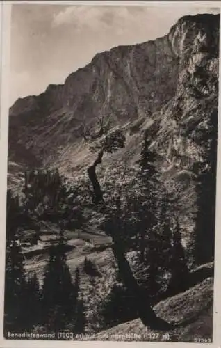 Benediktenwand - mit Tutzinger Hütte - ca. 1960