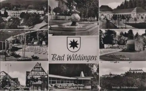 Bad Wildungen - u.a. Wandelhalle - ca. 1960