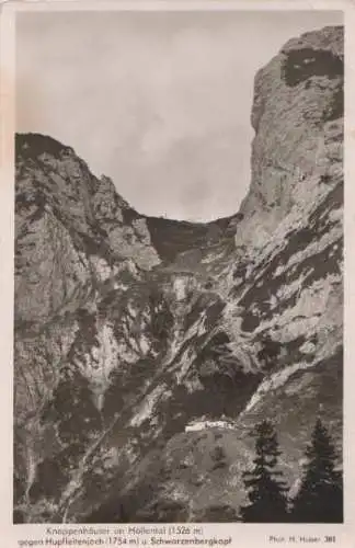 Ramsau - Knappenhäuser im Höllental - ca. 1955