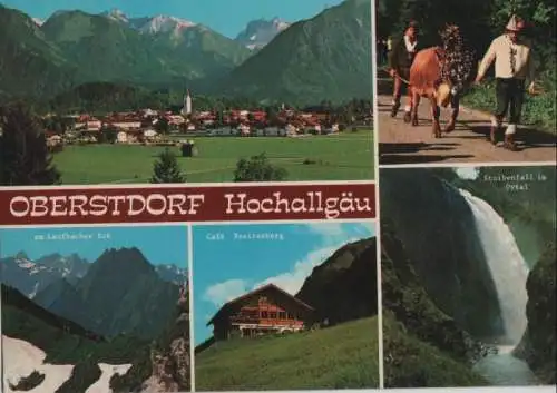 Oberstdorf - u.a. Stuibenfall - 1980