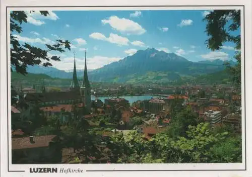 Schweiz - Luzern - Schweiz - Hofkirche