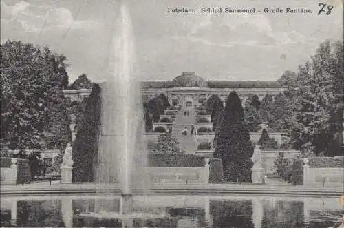 Potsdam, Sanssouci - Große Fontäne