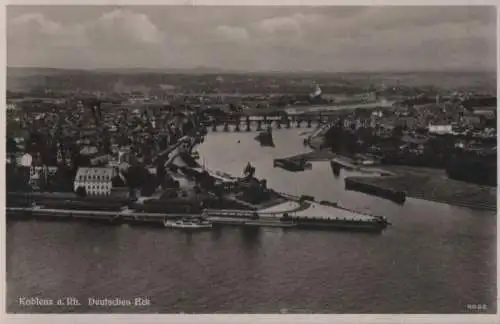 Koblenz - Deutsches Eck - ca. 1960