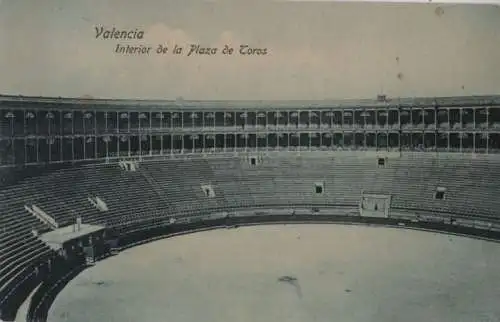 Spanien - Spanien - Valencia - Interior de la Plaza de Toros - 1906