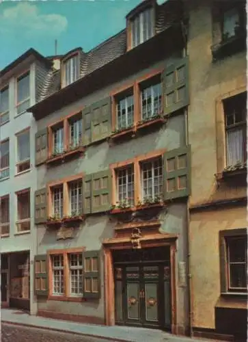 Bonn - Geburtshaus Beethoven - 1971