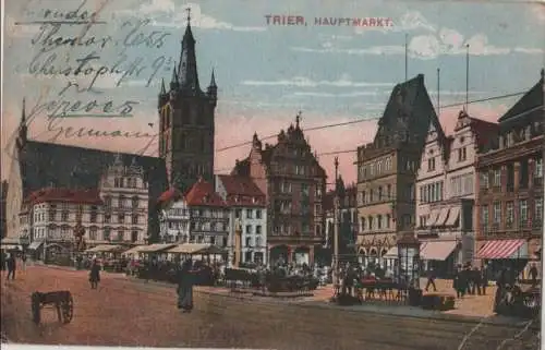 Trier - Hauptmarkt - 1919