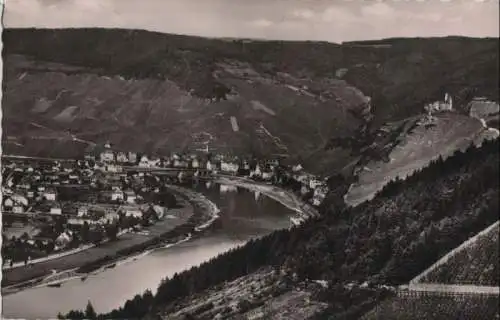 Bernkastel-Kues - mit Burg Landshut - 1955