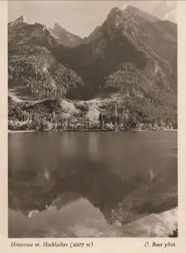 Hintersee - mit Hochkalter