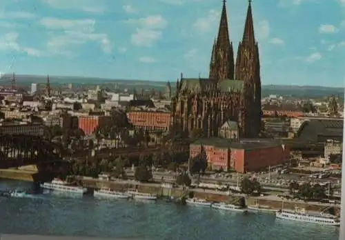 Köln - Blick zum Dom - ca. 1975