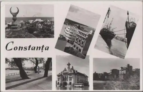 Rumänien - Rumänien - Constanta - 6 Teilbilder - 1959