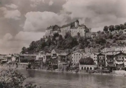 Burghausen - Burganlage - 1954