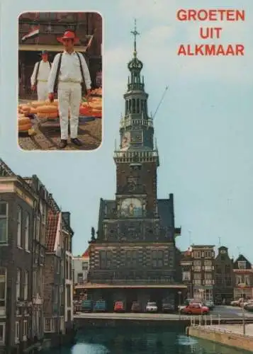 Niederlande - Niederlande - Alkmaar - Waagtoren - ca. 1980