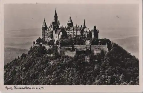 Burg Hohenzollern bei Bisingen - ca. 1955