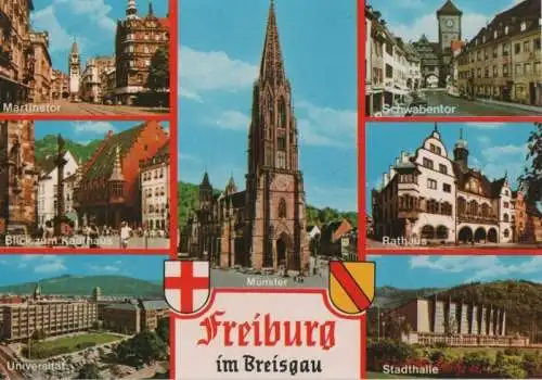 Freiburg - u.a. Universität - ca. 1980