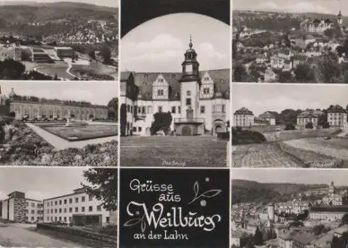 Weilburg u.a. Schloss-Terrassen-Cafe - ca. 1965