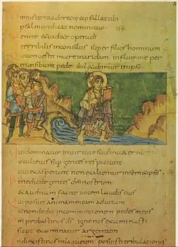 Bilderpsalter - 9. Jahrhundert